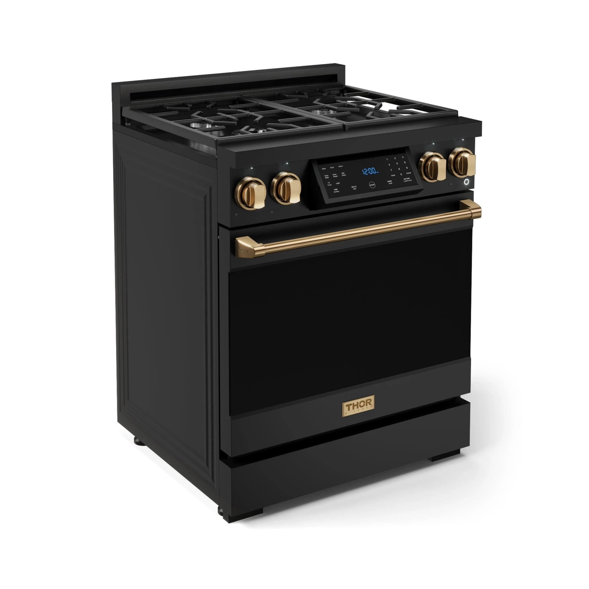 30 Inch Professional Liquid Propane With Precision Knob Control In Black/bronze RSG30PBLPBRZ