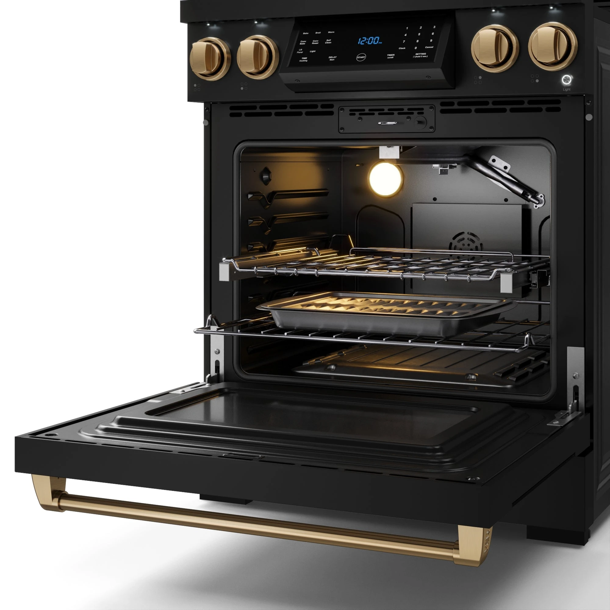 30 Inch Professional Liquid Propane With Precision Knob Control In Black/bronze RSG30PBLPBRZ