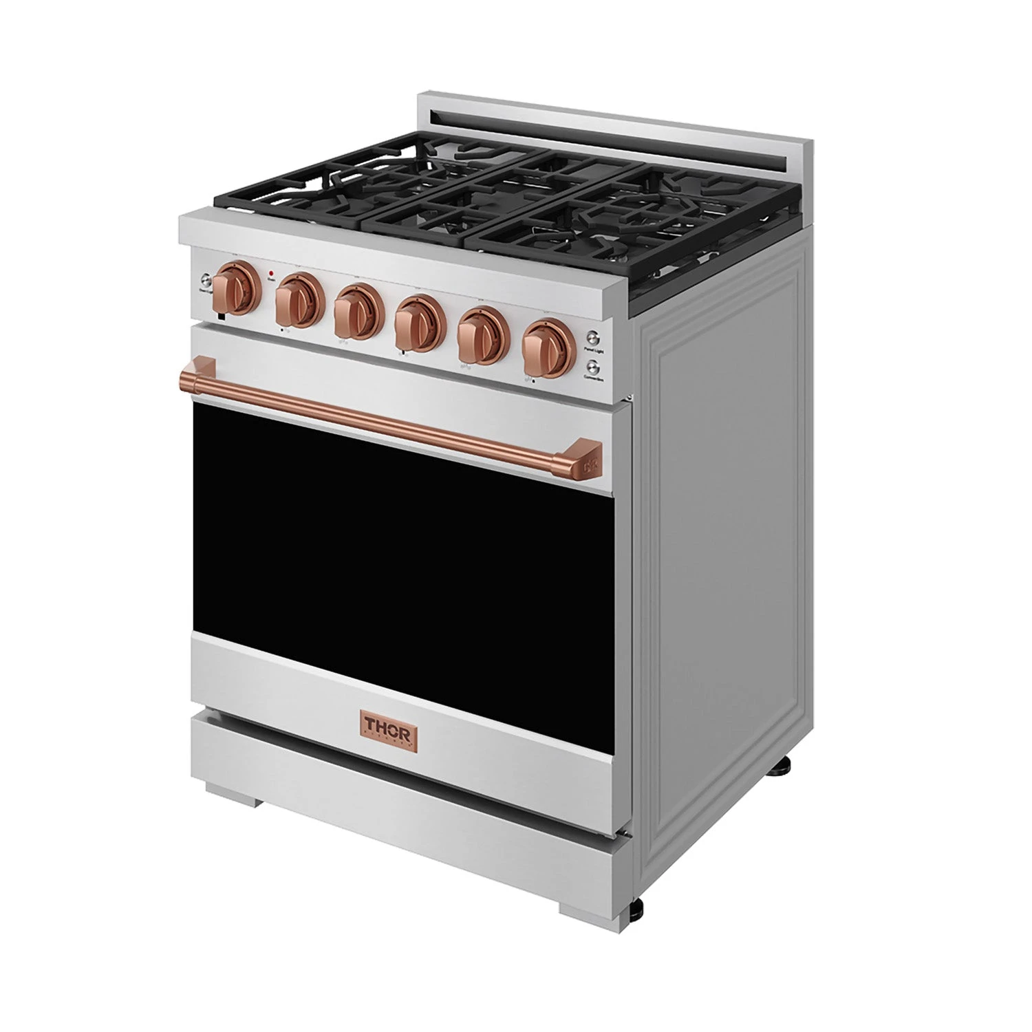 30 Inch Professional Liquid Propane With Precision Knob Control In Stainless Steel/rose Gold RSG30PLPRSG