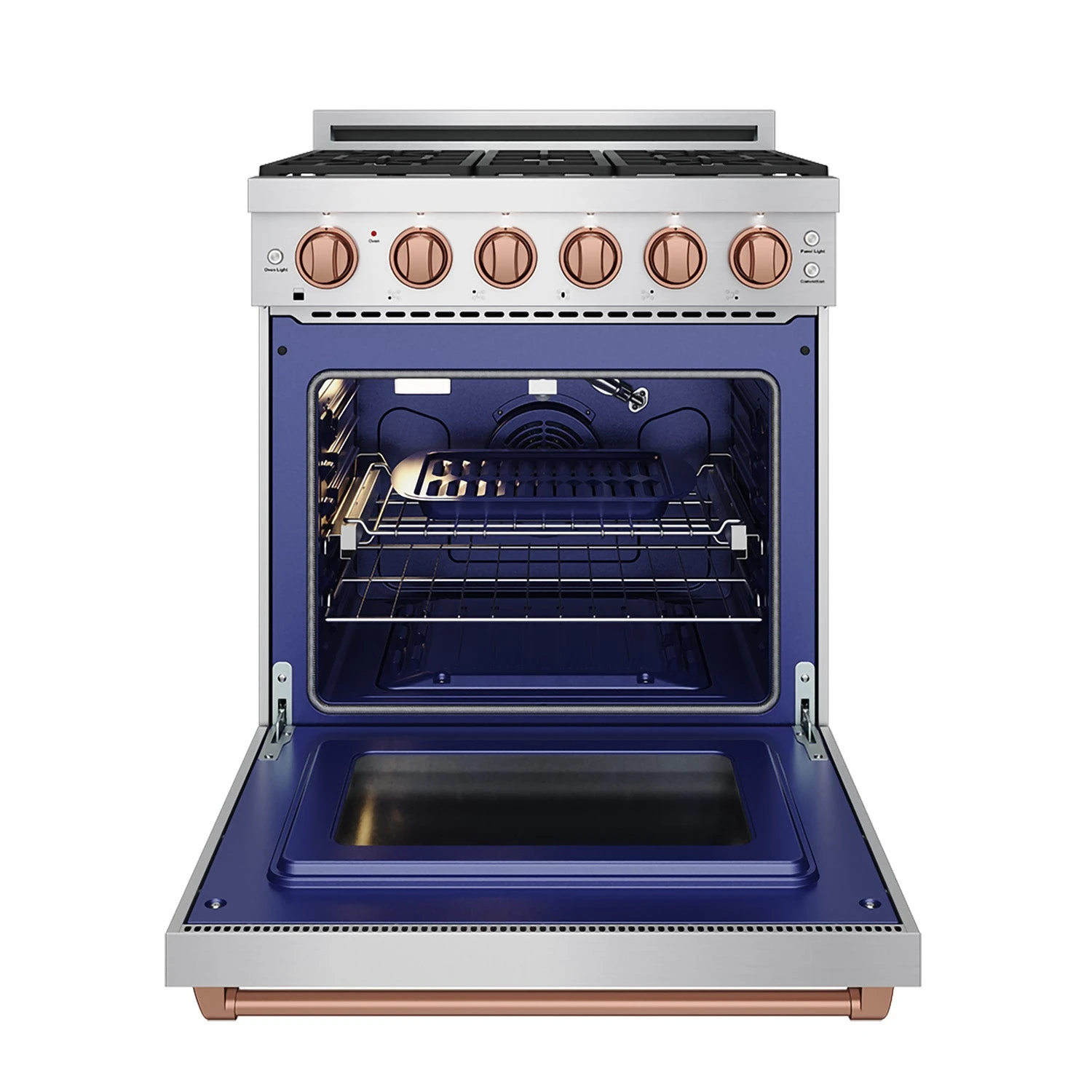 30 Inch Professional Gas With Precision Knob Control In Stainless Steel/rose Gold RSG30PRSG