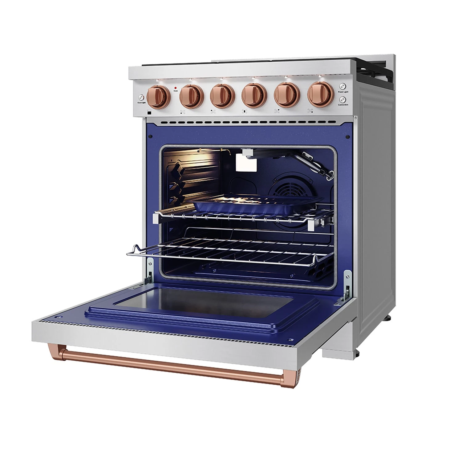 30 Inch Professional Gas With Precision Knob Control In Stainless Steel/rose Gold RSG30PRSG