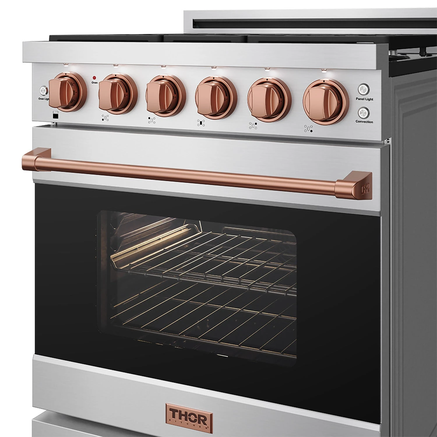 30 Inch Professional Gas With Precision Knob Control In Stainless Steel/rose Gold RSG30PRSG