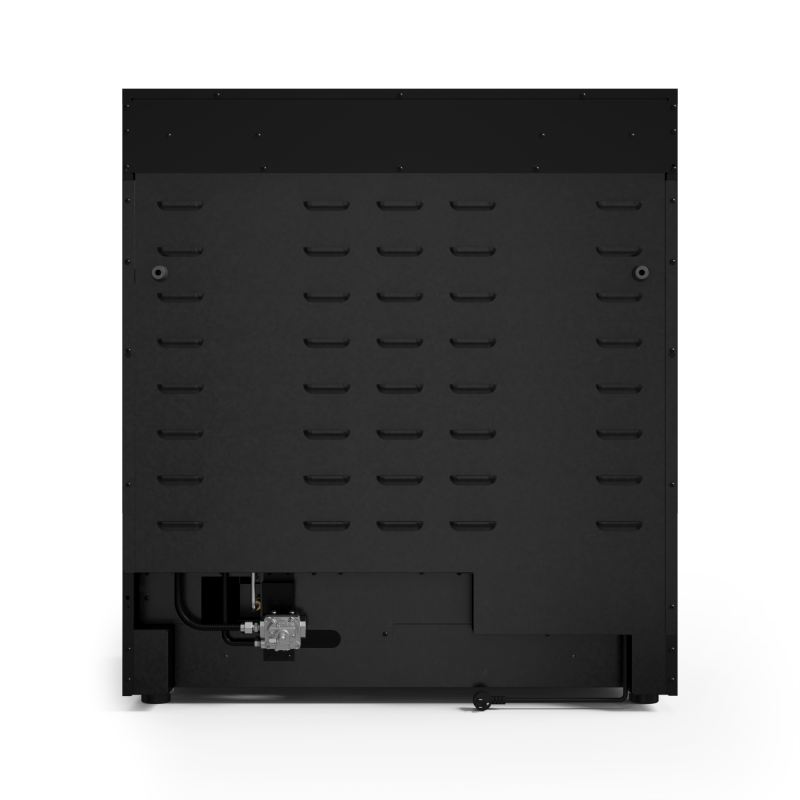 36 Inch Professional Gas Range With Tilt Panel Touch Control In Black Gordon Ramsay Series RSG36B