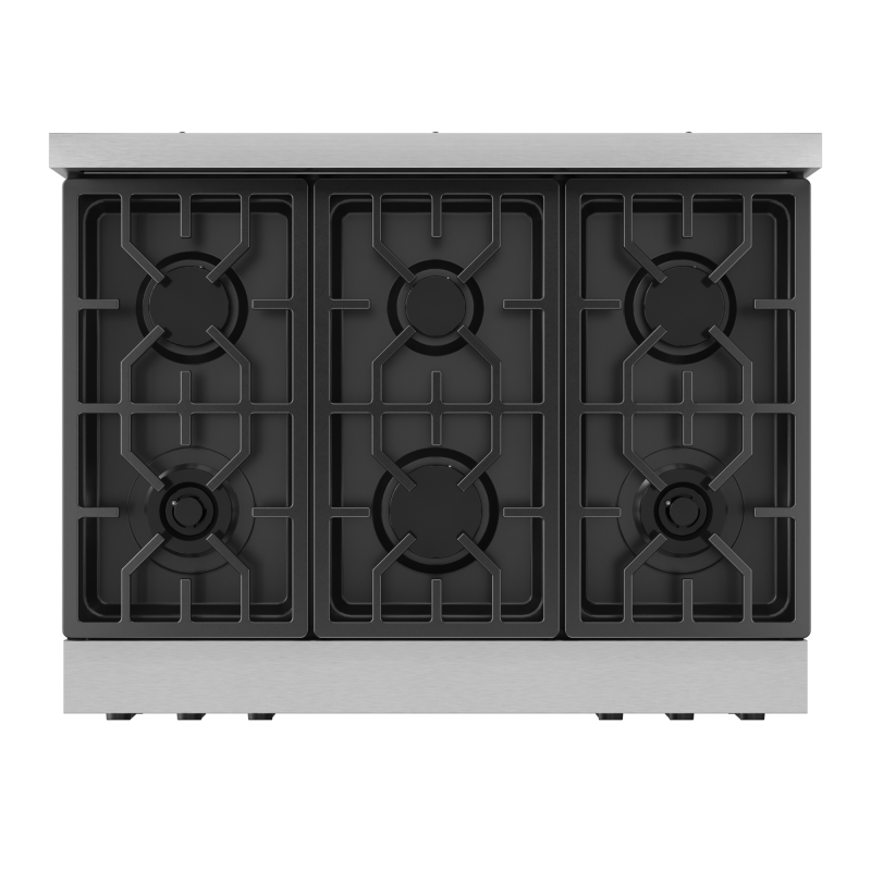 36 Inch Professional Lp Range With Tilt Panel Touch Control In Stainless Steel/black Gordon Ramsay Series RSG36LPBLK