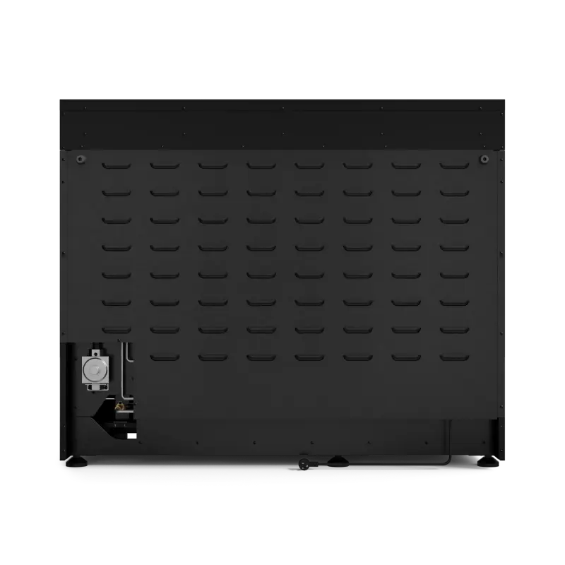 48 Inch Professional Gas Range With Tilt Panel Touch Control In Black/rose Gold Gordon Ramsay Series RSG48EBRSG