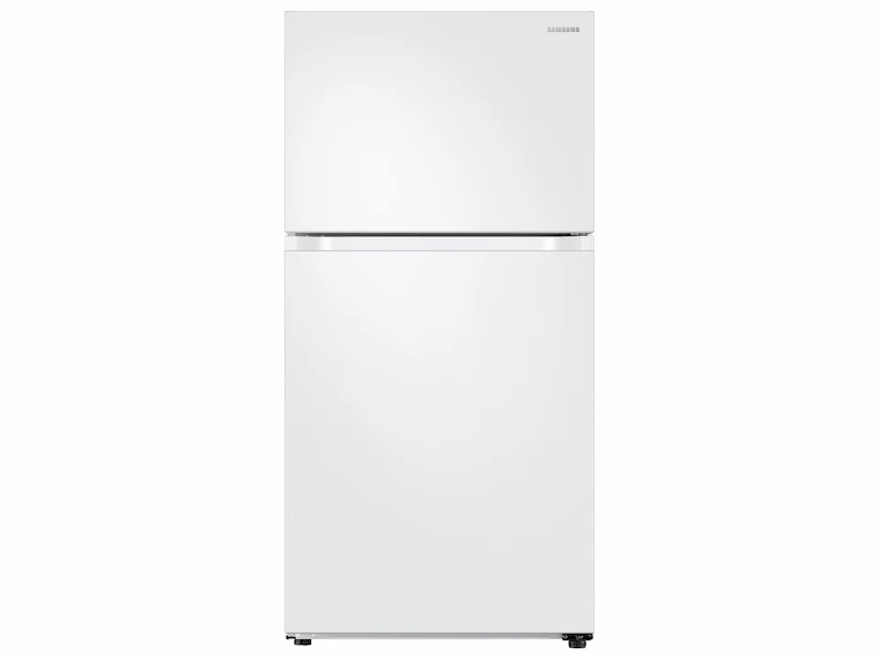 Samsung 21 cu. ft. Top Freezer Refrigerator with FlexZone and Ice Maker White RT21M6215WWAA Picture 1