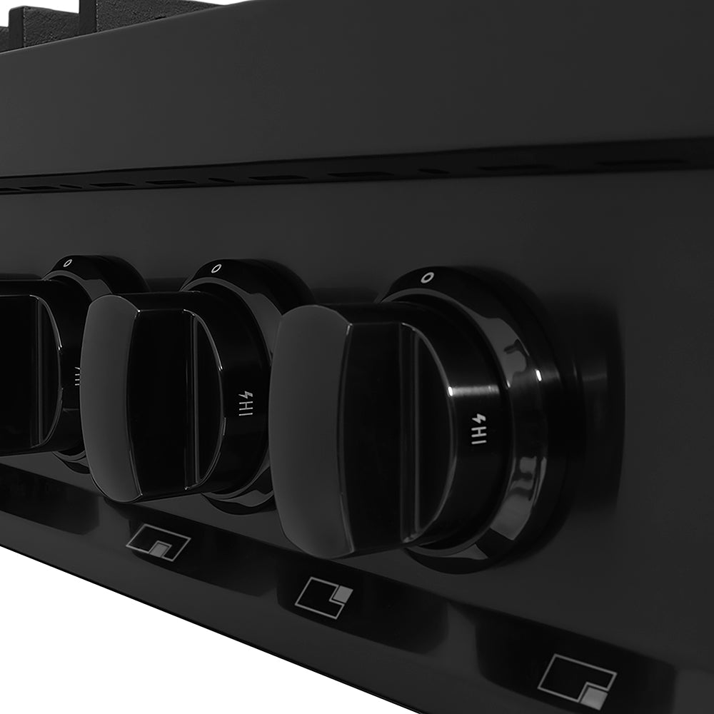 48" Porcelain Gas Stovetop with 7 Gas Burners and Griddle RTBBR48