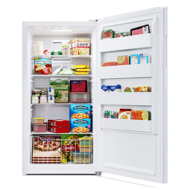 17 Cu. Ft Upright Freezer in White RUF17C