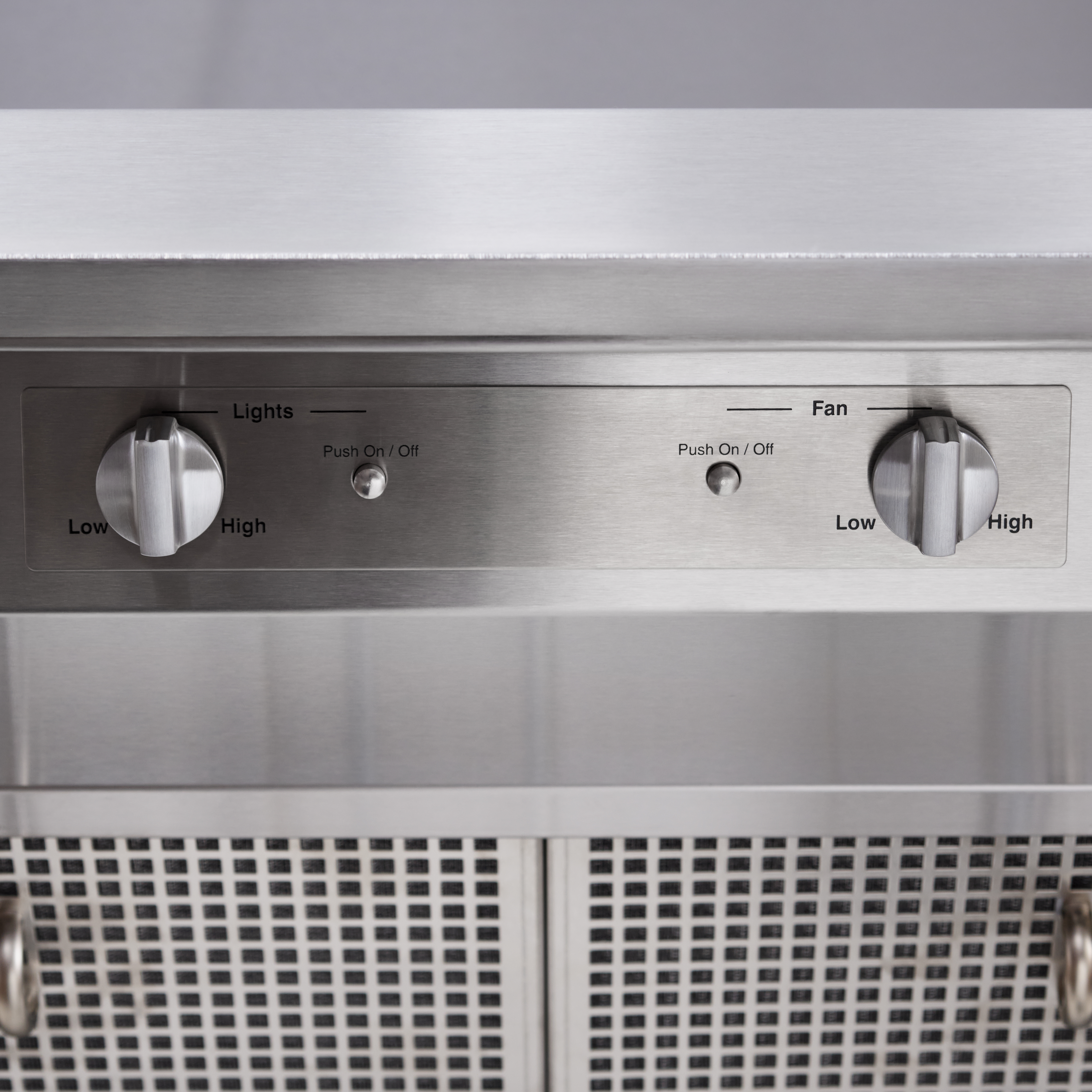 30"W. Chimney Wall Hood + Ventilator RVCH330SS