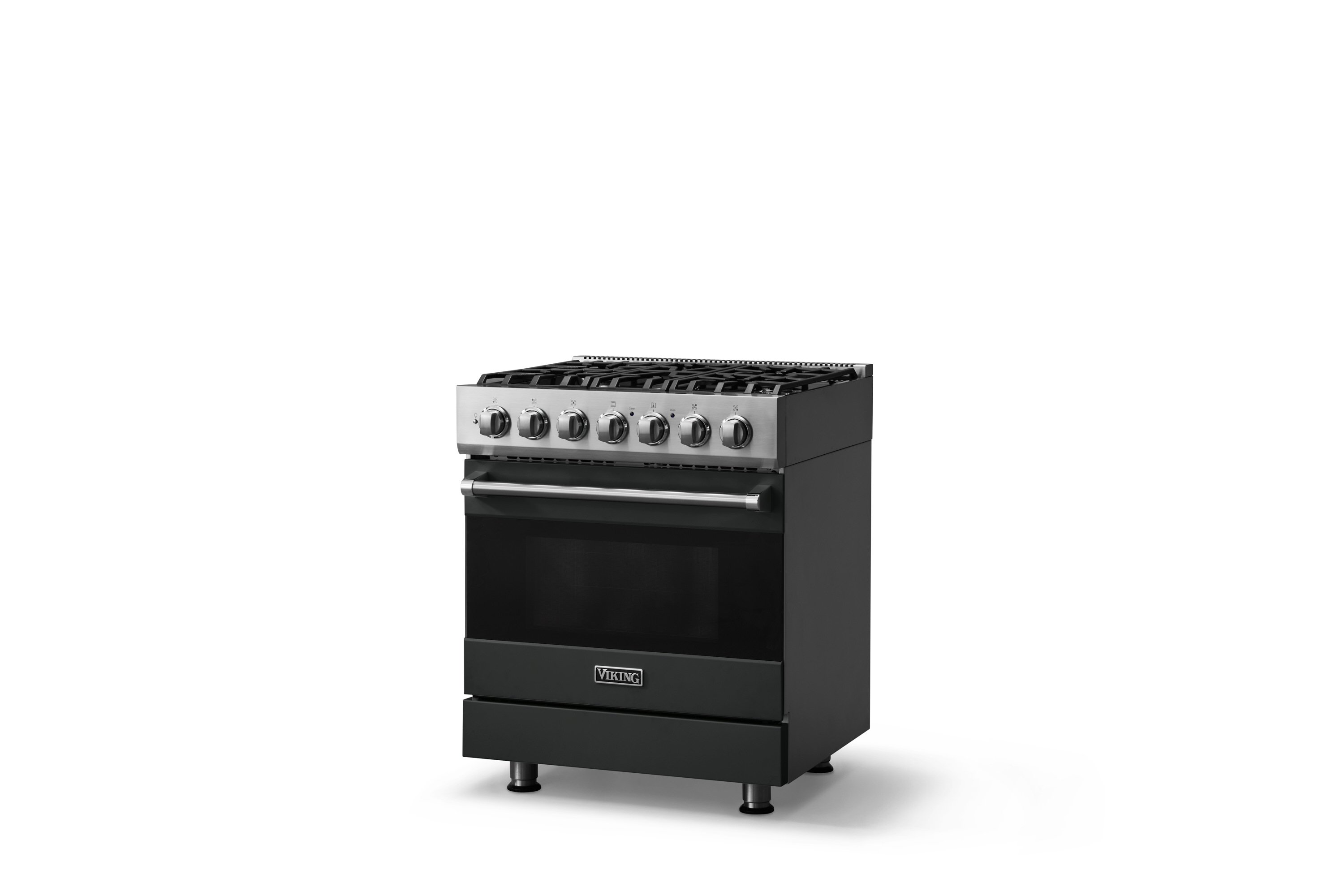 30"W. Self-Cleaning Dual Fuel Range RVDR33025BAN