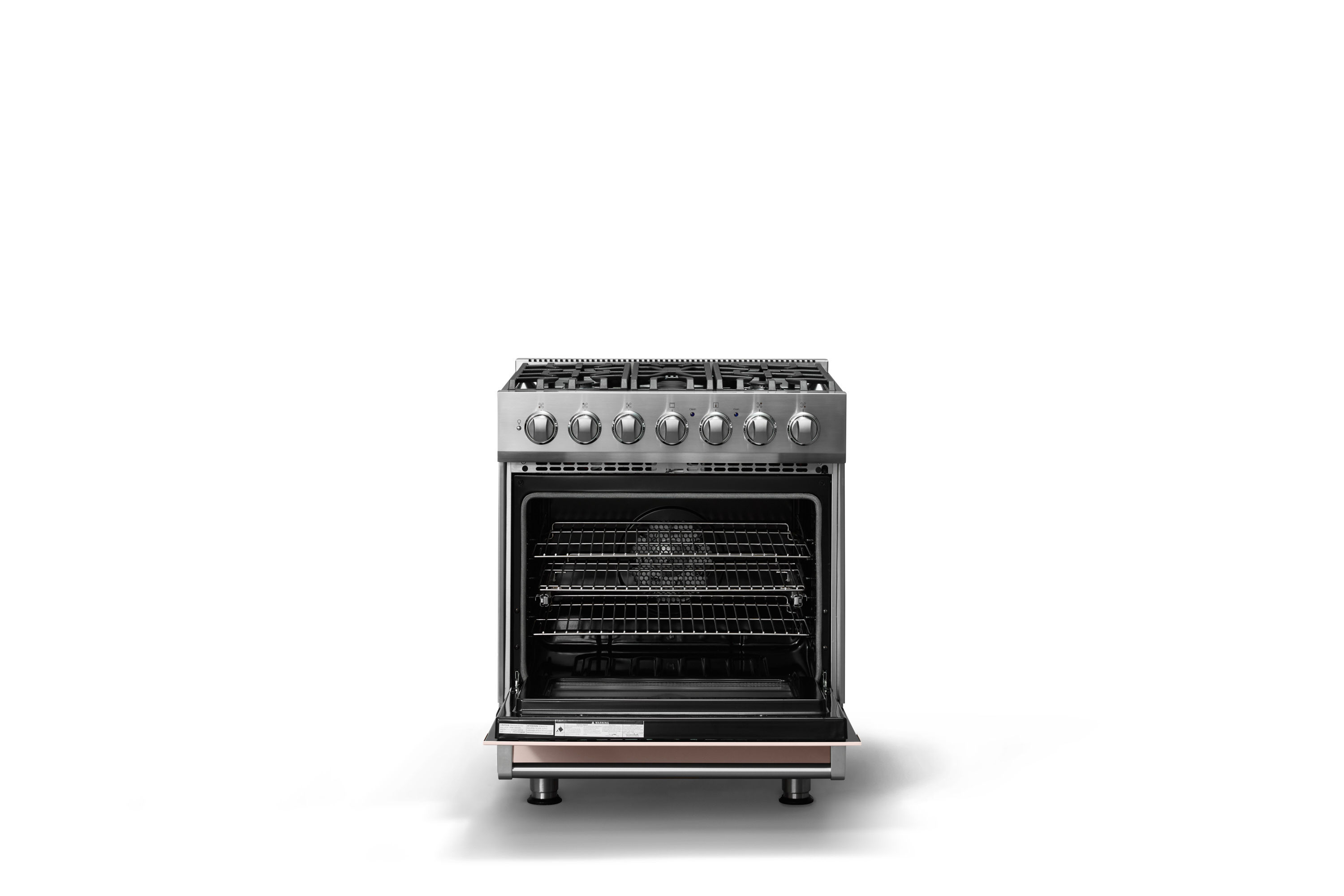 30"W. Self-Cleaning Dual Fuel Range RVDR33025BBH