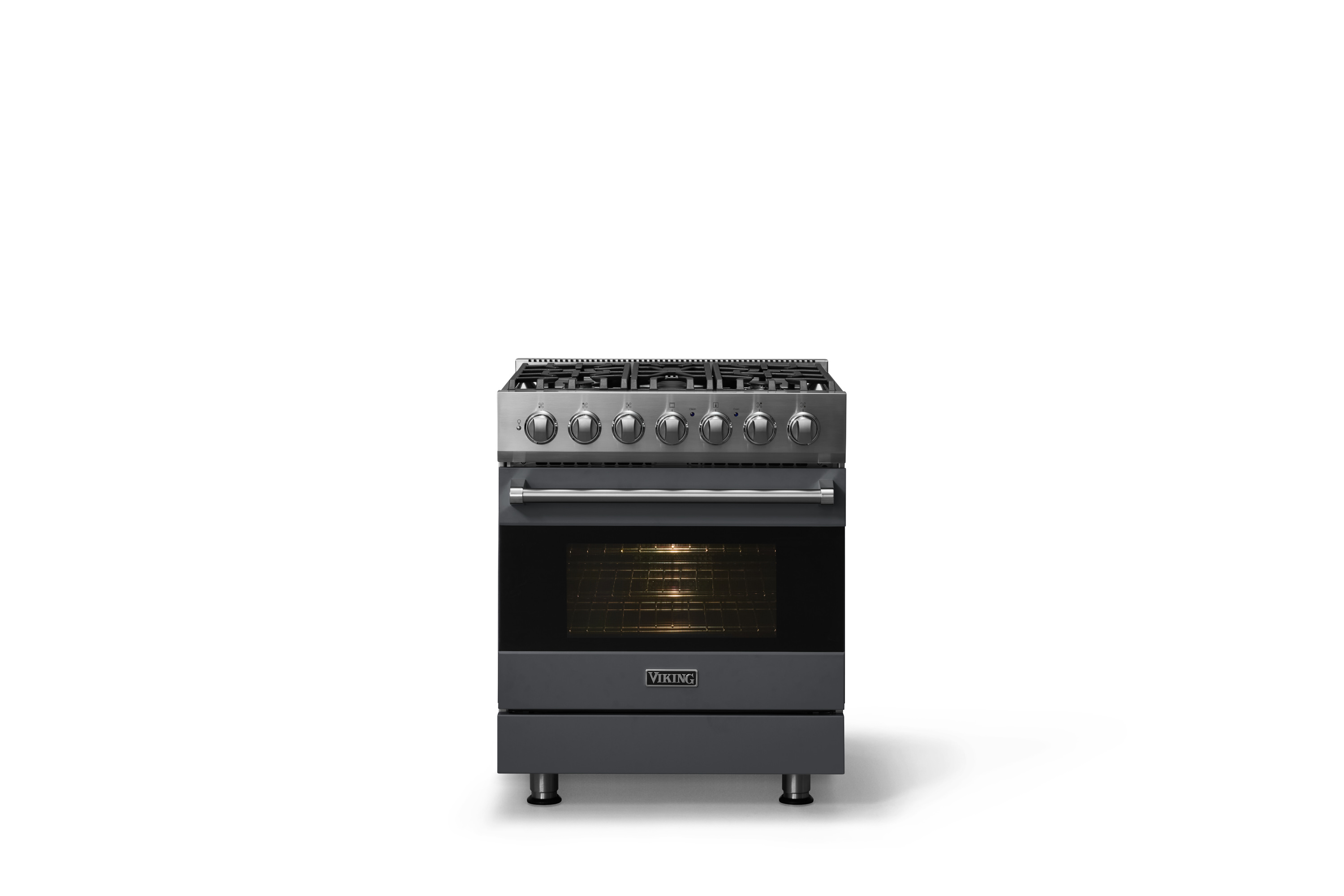 30"W. Self-Cleaning Dual Fuel Range RVDR33025BCS