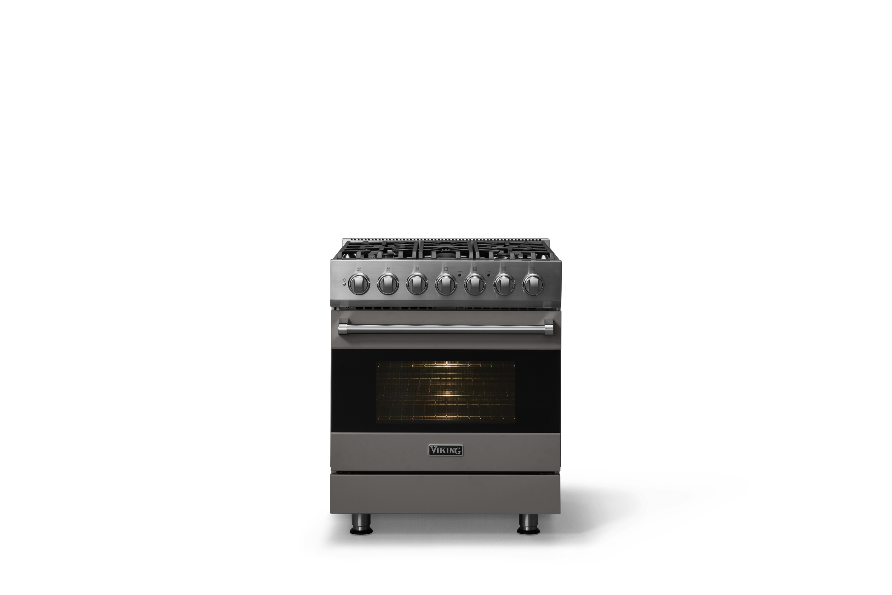 30"W. Self-Cleaning Dual Fuel Range RVDR33025BDGLP