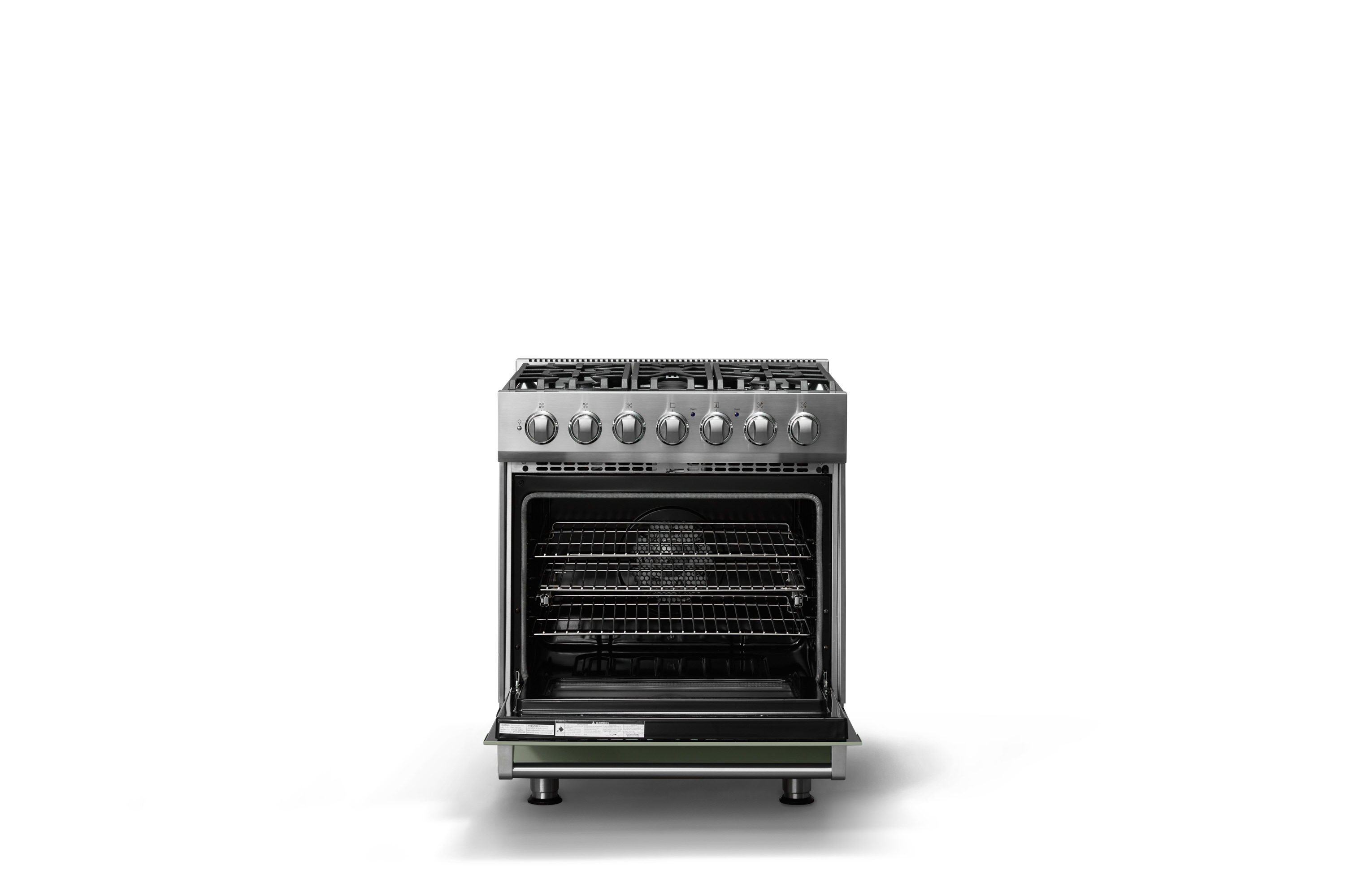 30"W. Self-Cleaning Dual Fuel Range RVDR33025BEU