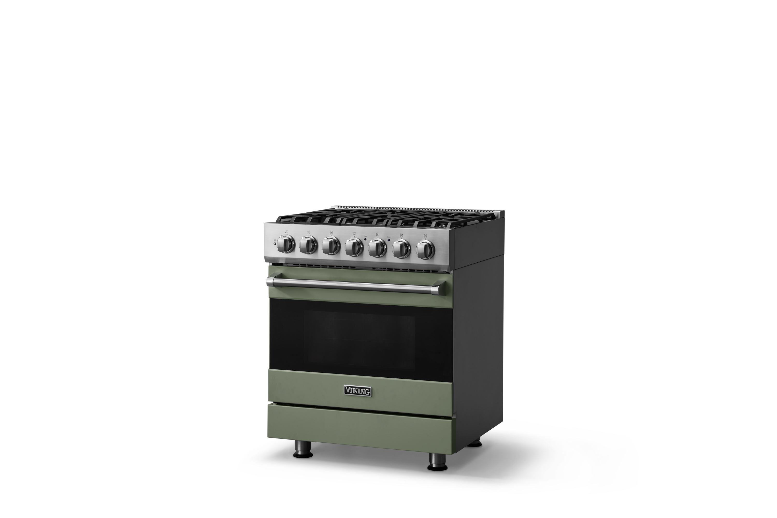 30"W. Self-Cleaning Dual Fuel Range RVDR33025BEULP
