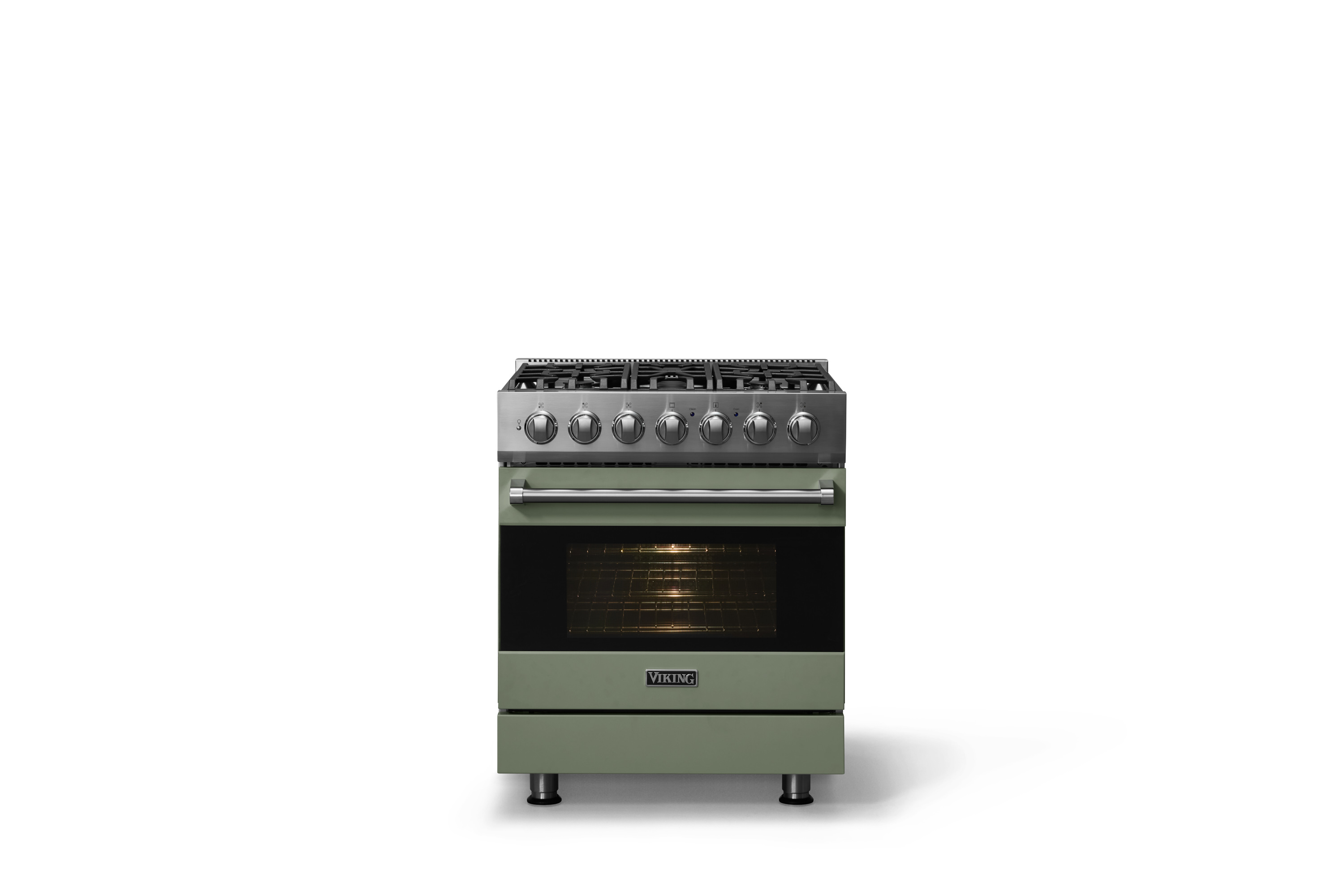 30"W. Self-Cleaning Dual Fuel Range RVDR33025BEULP
