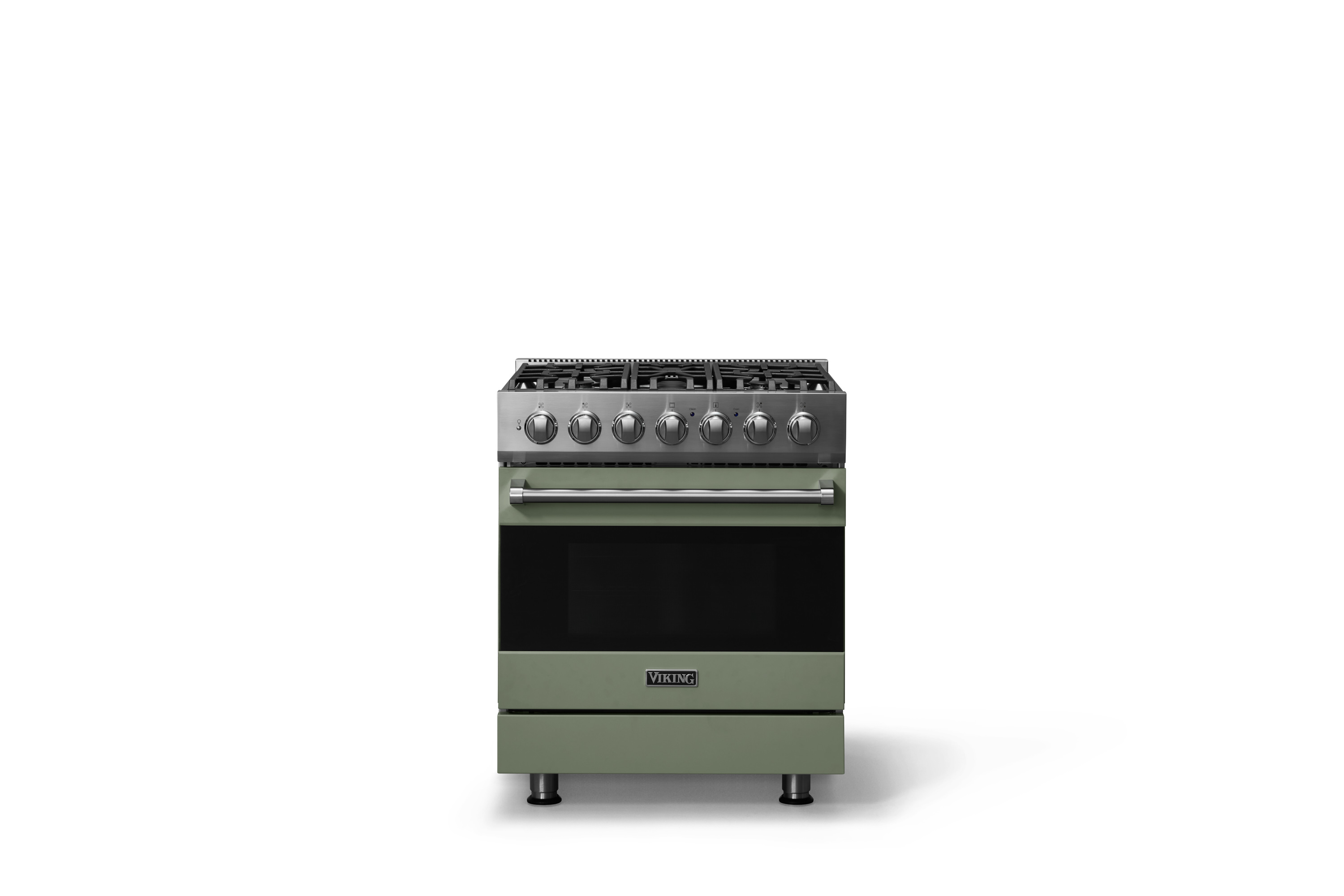 30"W. Self-Cleaning Dual Fuel Range RVDR33025BSS