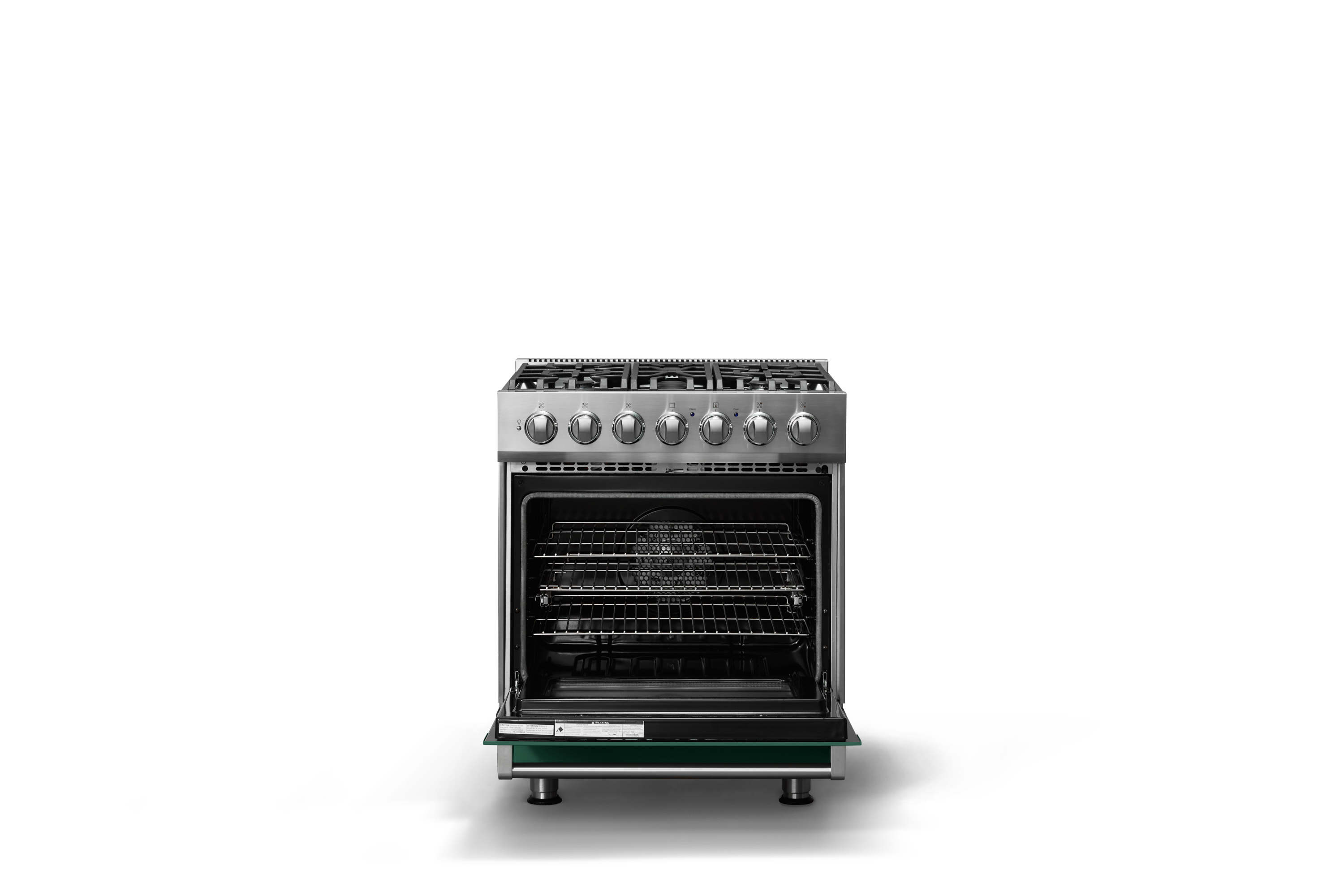 30"W. Self-Cleaning Dual Fuel Range RVDR33025BIV
