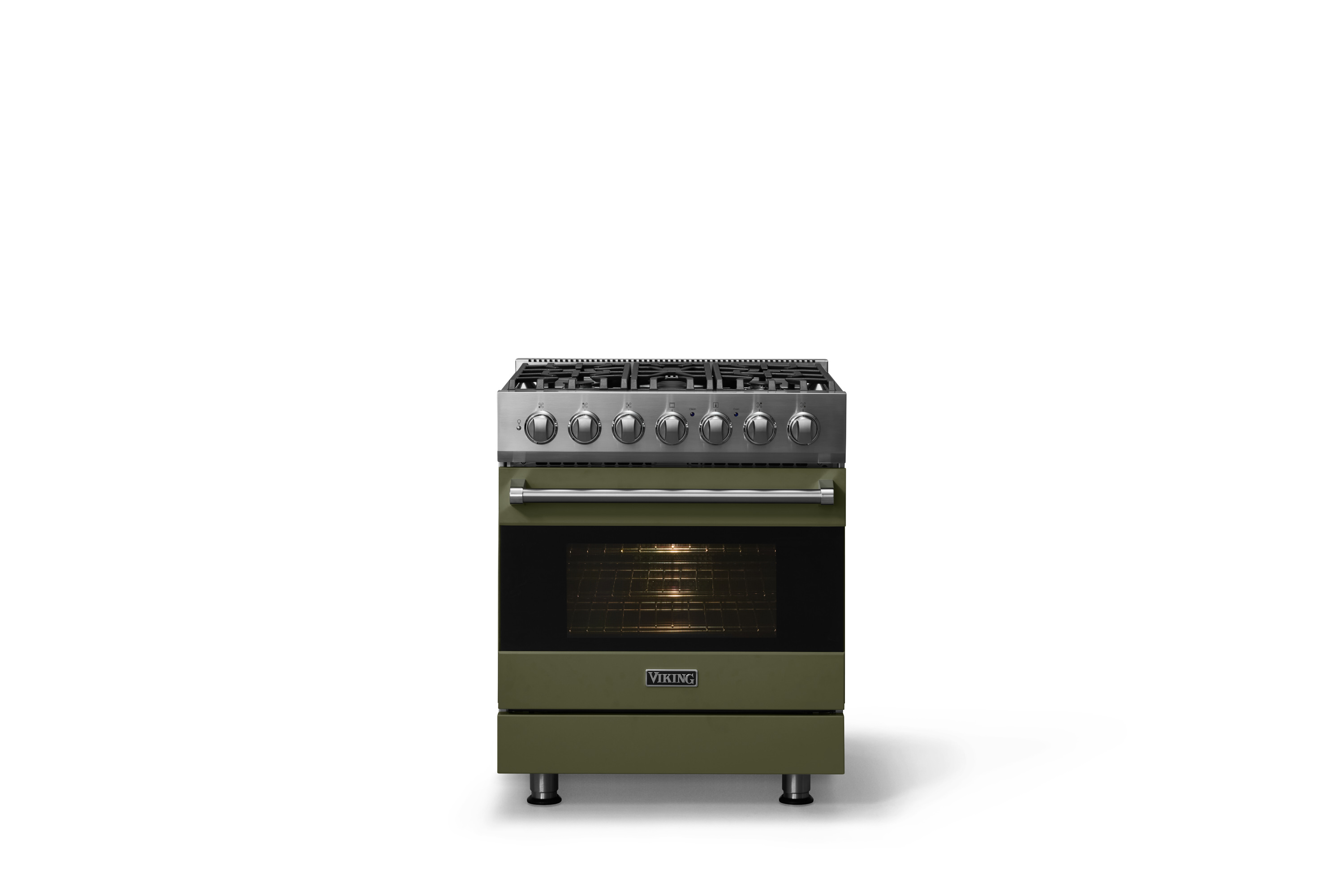 30"W. Self-Cleaning Dual Fuel Range RVDR33025BMA