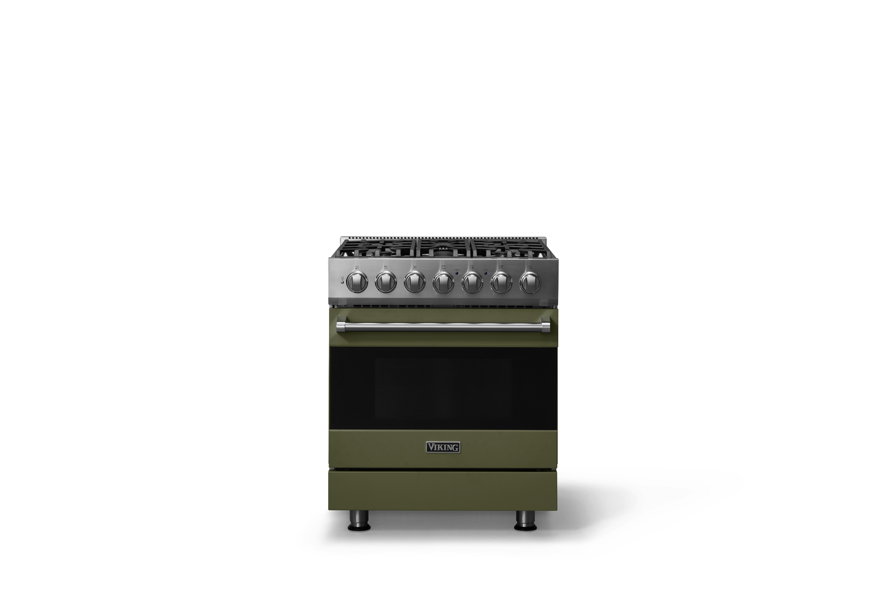 30"W. Self-Cleaning Dual Fuel Range RVDR33025BSS