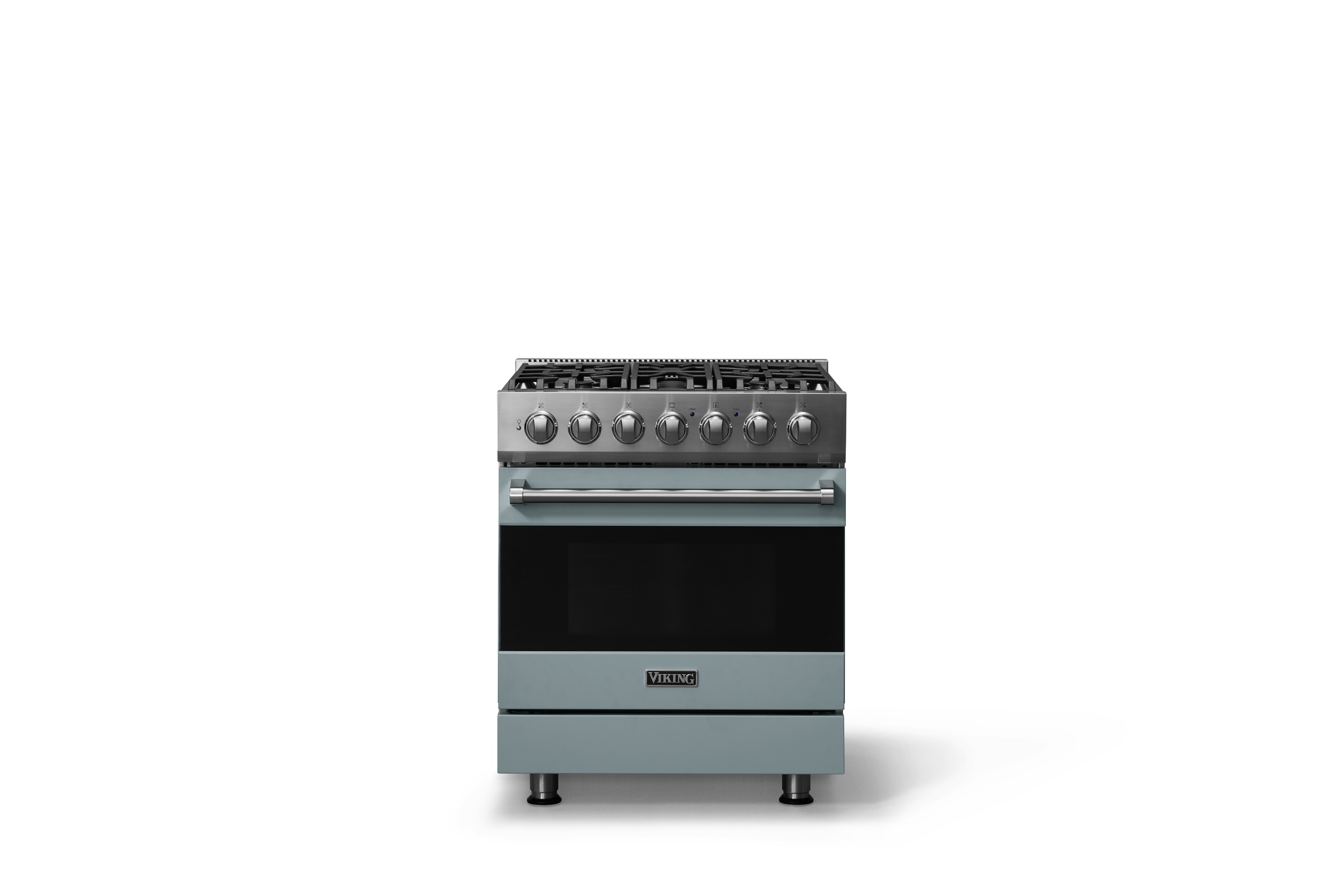 30"W. Self-Cleaning Dual Fuel Range RVDR33025BSS