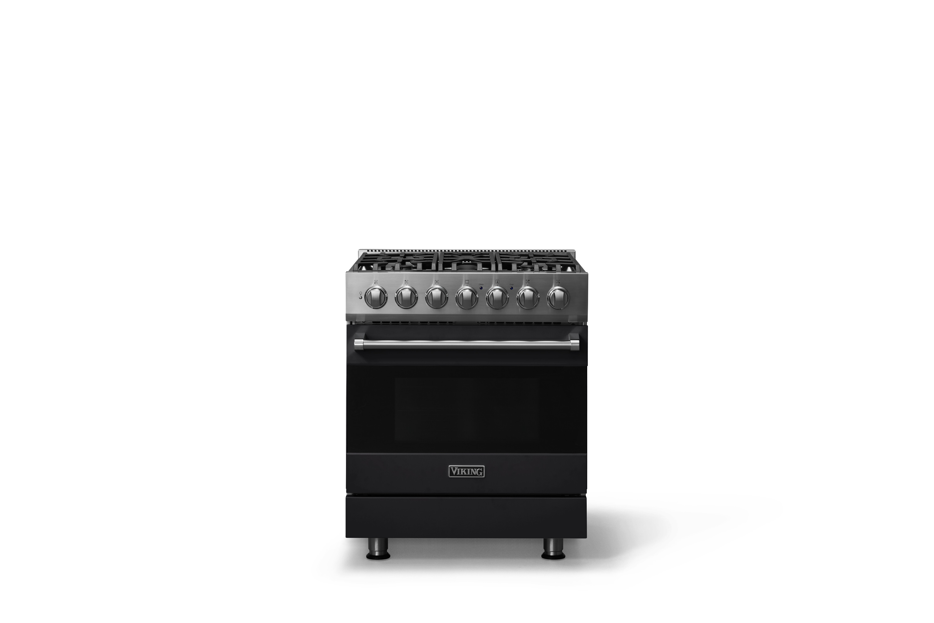 30"W. Self-Cleaning Dual Fuel Range RVDR33025BSS