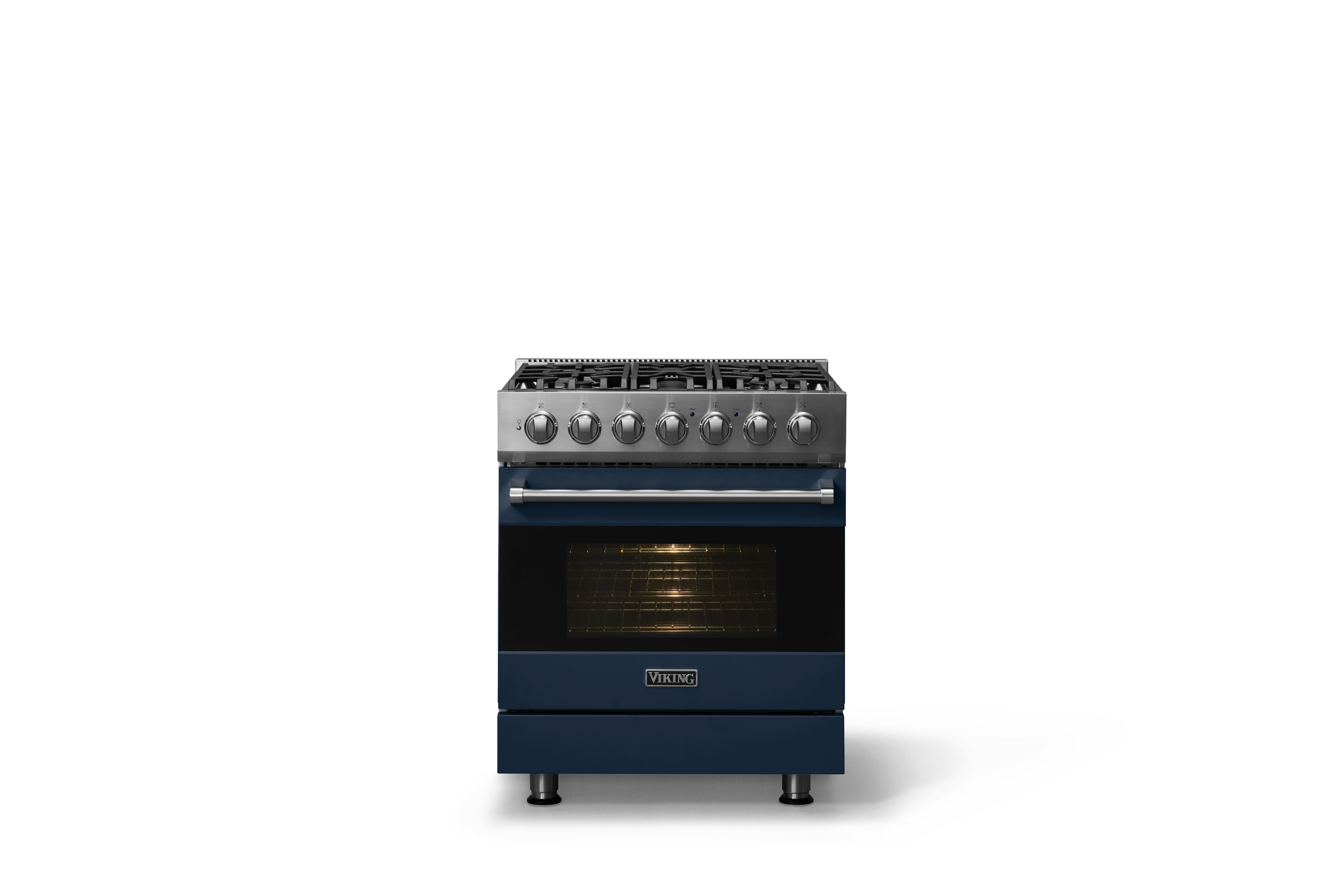 30"W. Self-Cleaning Dual Fuel Range RVDR33025BSBLP