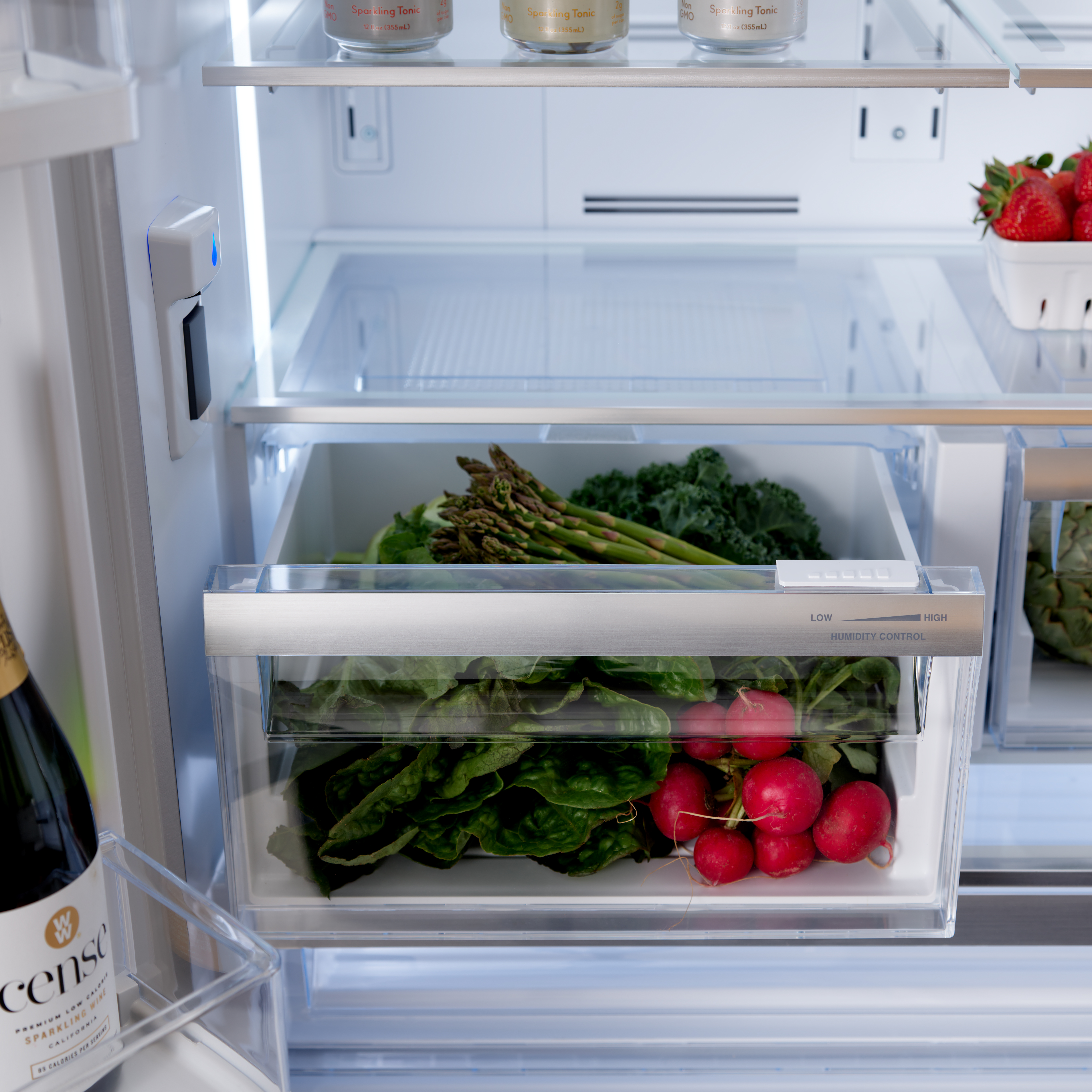 36"W. Freestanding French-Door Bottom Freezer RVFFR336SS