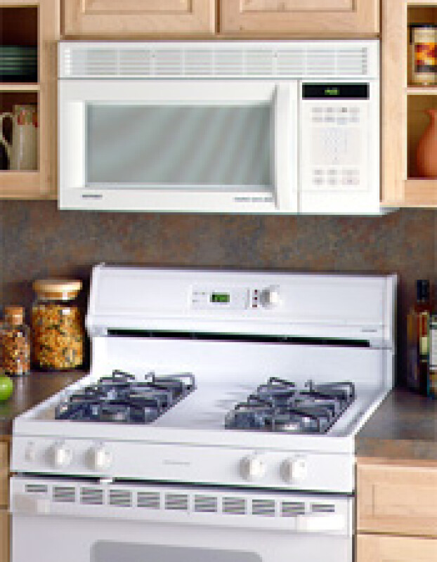 1.4 Cu. Ft. Over-the-Range Microwave with Interactive Display, Popcorn and Reheat Pads RVM1425WA