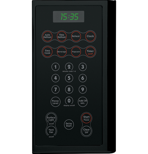 Hotpoint® 1.5 Cu. Ft. Over-the-Range Microwave Oven RVM1535DMBB