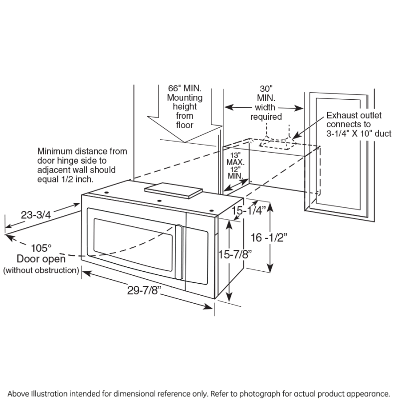 1.6 Cu. Ft. Over-the-range Microwave Oven RVM5160DHWW