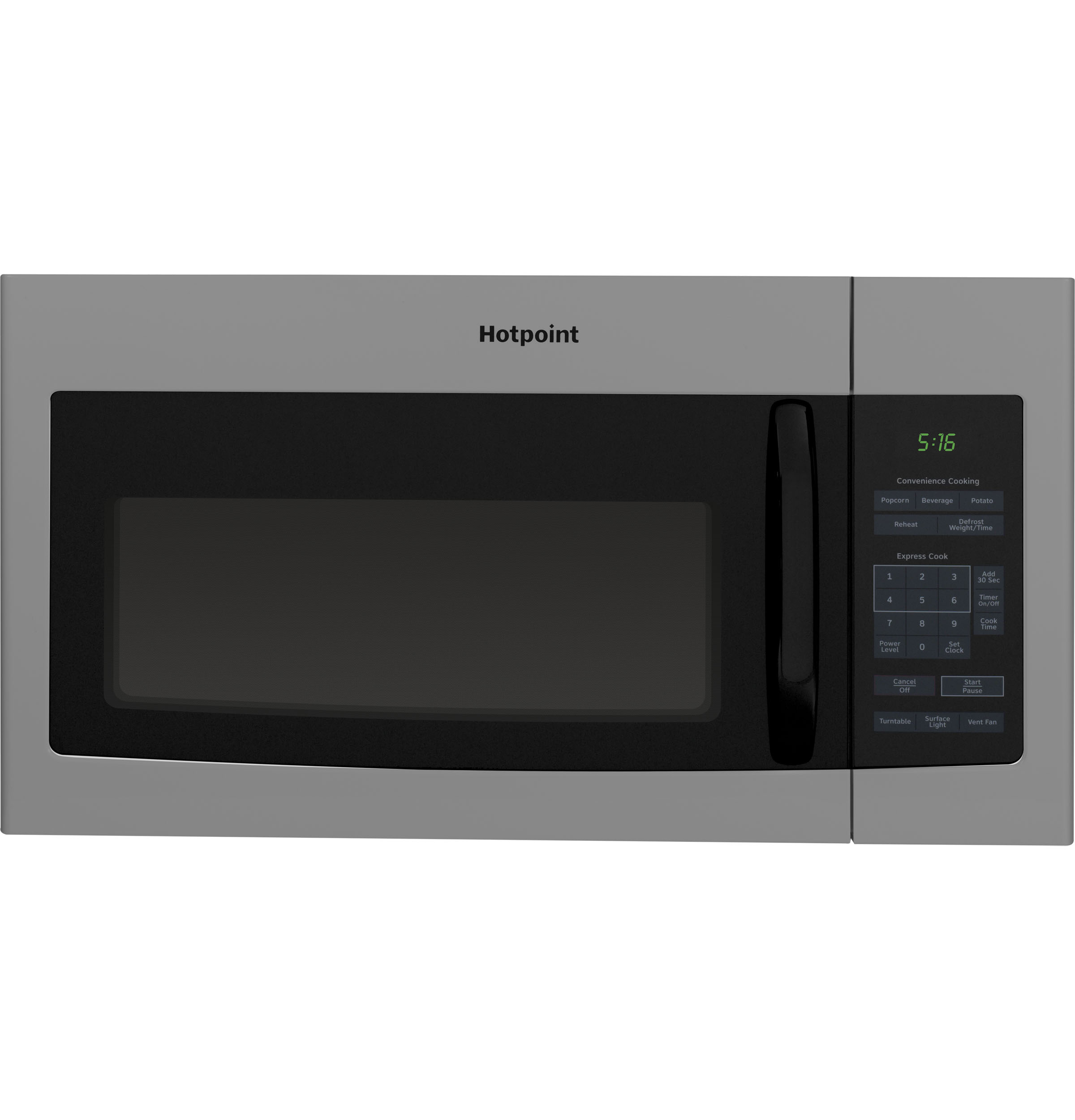Hotpoint® 1.6 Cu. Ft. Over-the-Range Microwave Oven RVM5160MPSA