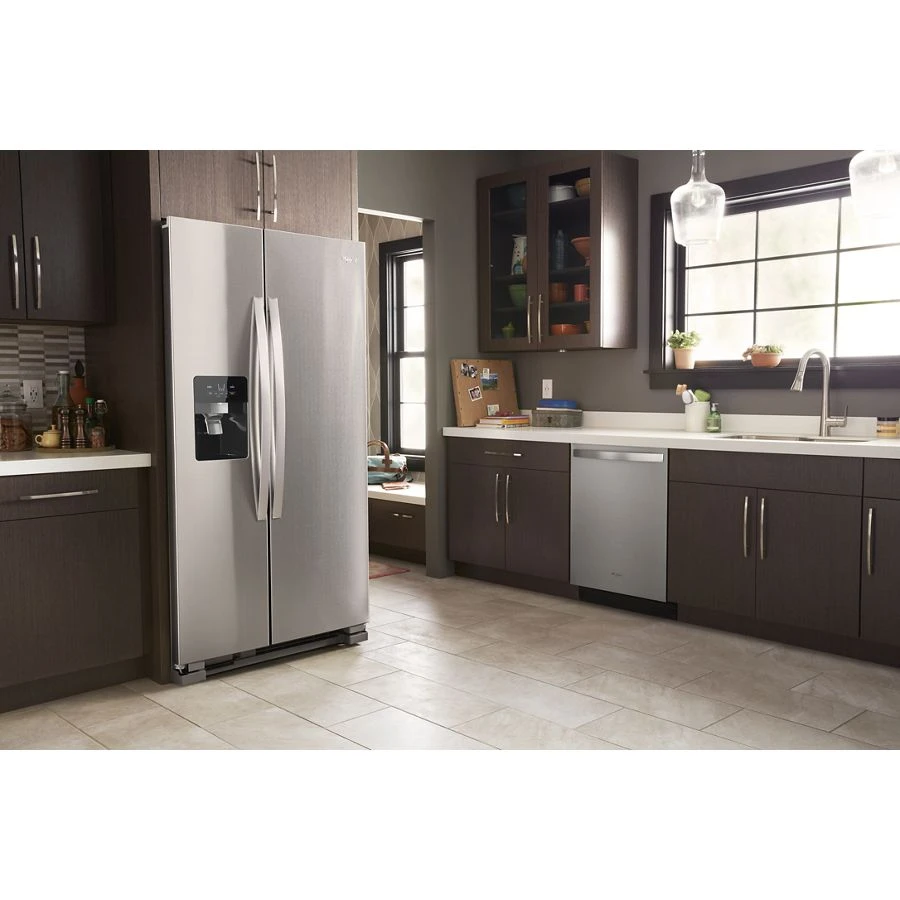 Refurbished 36-inch Wide Side-by-Side Refrigerator - 25 cu. ft. RWRS325SDHZ