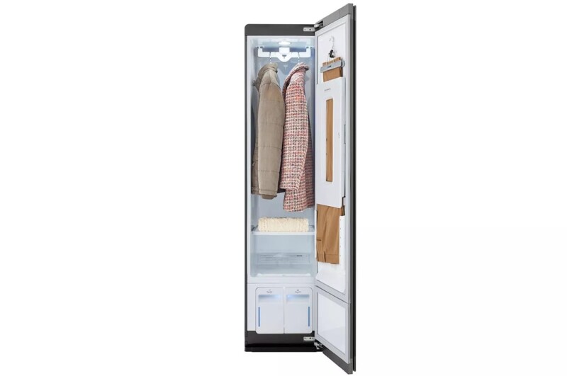 LG Styler® Smart wi-fi Enabled Steam Closet with TrueSteam® Technology and Exclusive Moving Hangers S3MFBN