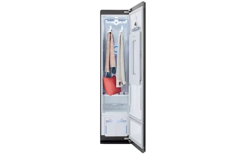 LG Styler® Smart wi-fi Enabled Steam Closet with TrueSteam® Technology and Exclusive Moving Hangers S3MFBN