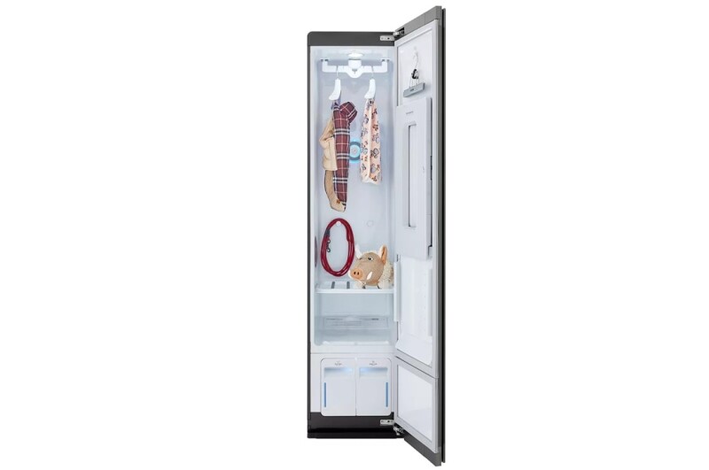 LG Styler® Smart wi-fi Enabled Steam Closet with TrueSteam® Technology and Exclusive Moving Hangers S3MFBN