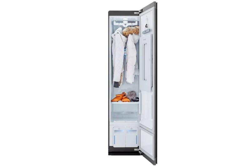 LG Styler® Smart wi-fi Enabled Steam Closet with TrueSteam® Technology and Exclusive Moving Hangers S3MFBN