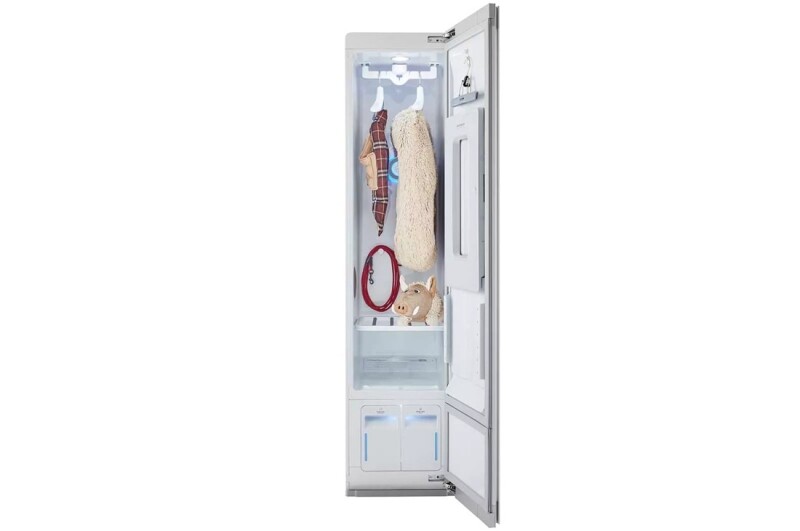 LG Styler® Smart Wi-Fi Enabled Steam Closet with TrueSteam® Technology and Exclusive Moving Hangers S3WFBN