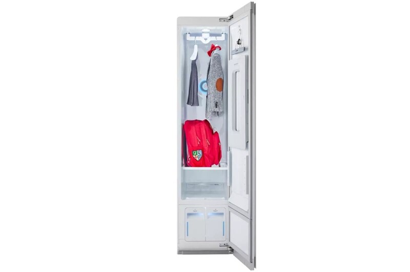 LG Styler® Smart Wi-Fi Enabled Steam Closet with TrueSteam® Technology and Exclusive Moving Hangers S3WFBN
