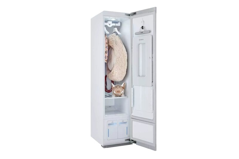 LG Styler® Smart Wi-Fi Enabled Steam Closet with TrueSteam® Technology and Exclusive Moving Hangers S3WFBN