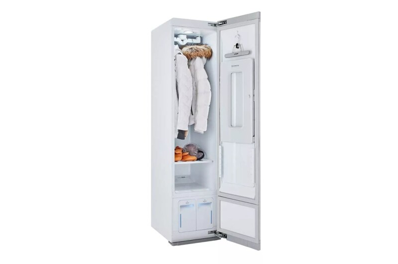 LG Styler® Smart Wi-Fi Enabled Steam Closet with TrueSteam® Technology and Exclusive Moving Hangers S3WFBN