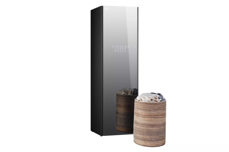 LG STUDIO Styler - Refresh Garments in Minutes with Smart wi-fi Enabled Steam Clothing Care System S5MSB