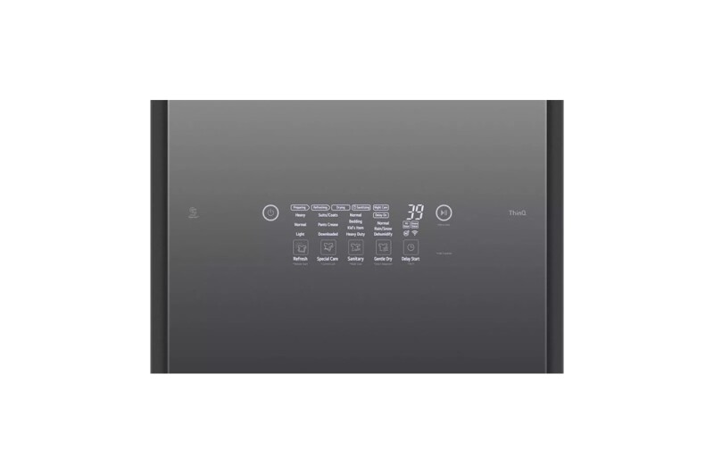 LG STUDIO Styler - Refresh Garments in Minutes with Smart wi-fi Enabled Steam Clothing Care System S5MSB