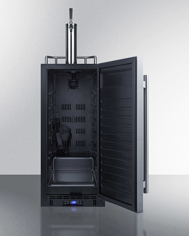 15" Wide Built-In Cold Brew Coffee Kegerator SBC15CF