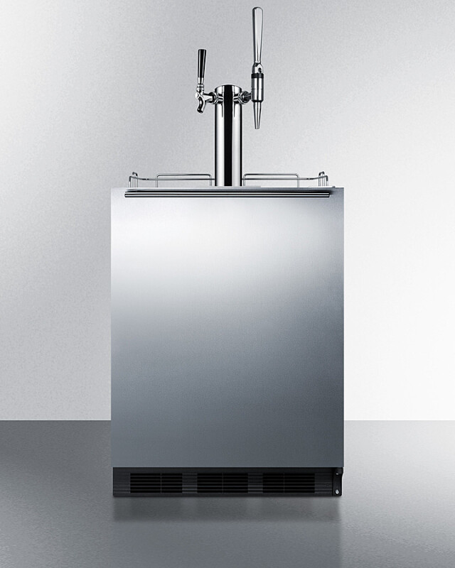 24" Wide Built-In Coffee Kegerator, ADA Compliant SBC58BLBIADACMTWIN