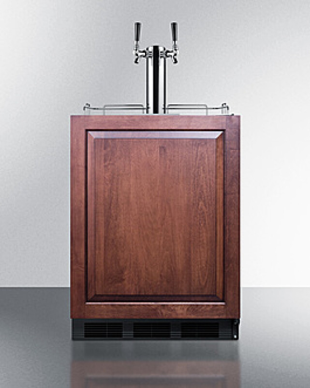 24" Wide Built-In Kegerator, ADA Compliant SBC58BLBIADAIF