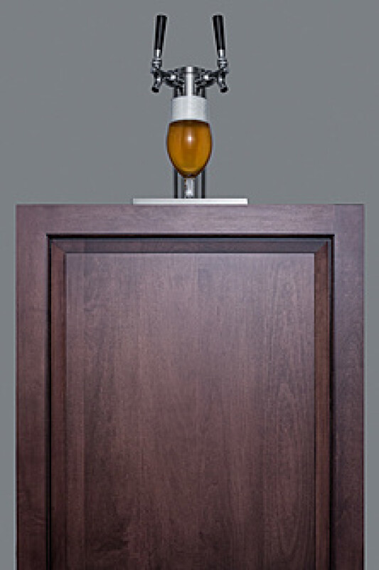 24" Wide Built-In Kegerator, ADA Compliant SBC58BLBIADAIF