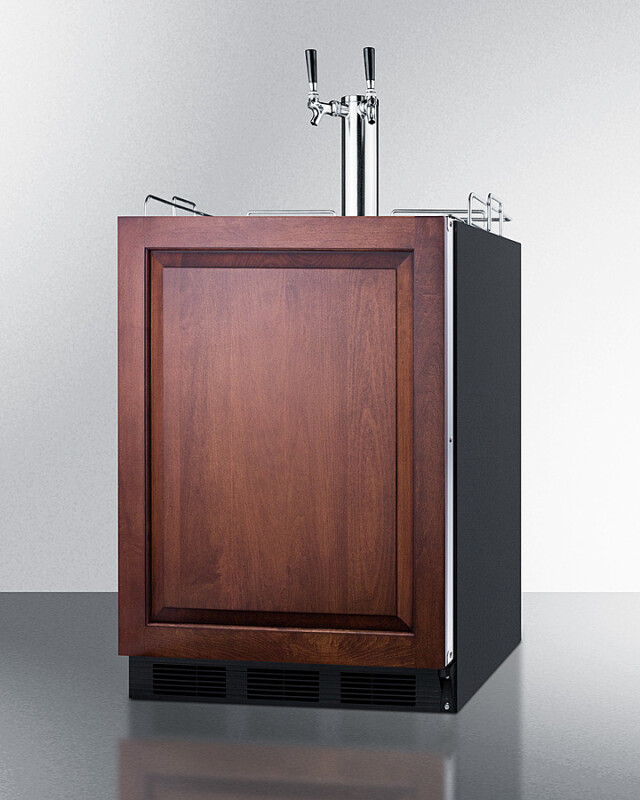 24" Wide Built-In Wine Kegerator, ADA Compliant (Panel Not Included) SBC58BLBIADAIFWKD