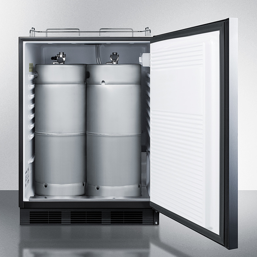 24" Wide Built-In Kegerator, ADA Compliant SBC58BLBIADANK