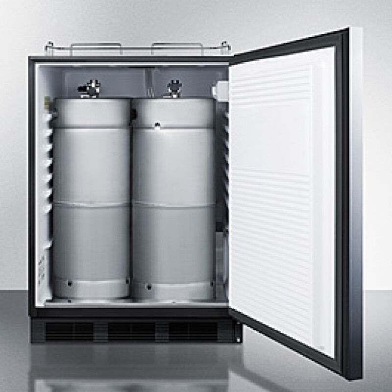 24" Wide Built-In Kegerator, ADA Compliant SBC58BLBIADANK